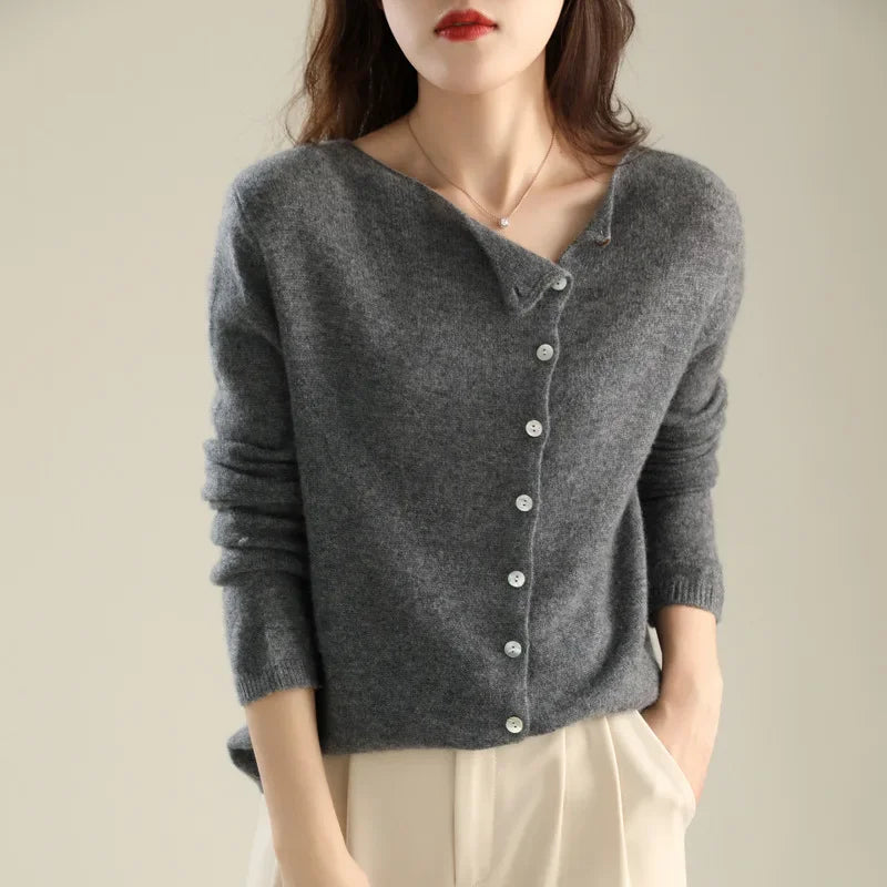 Mireille - Elegant strikcardigan