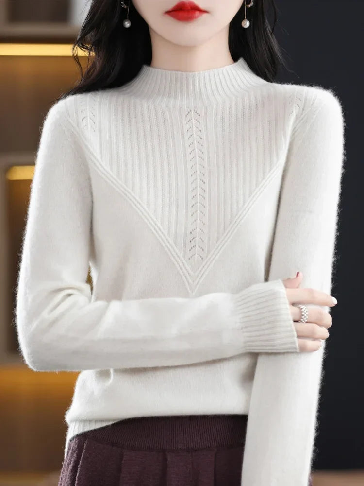 Liora - Elegant kashmirsweater