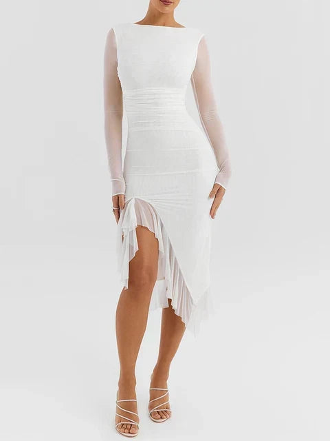 Nancy - Elegant midikjole