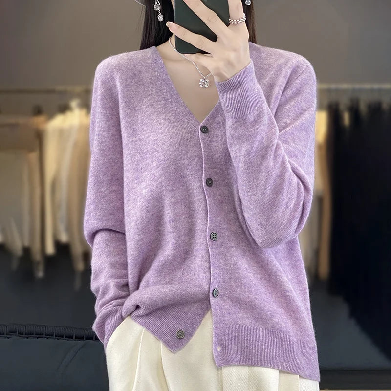 Odessia - Elegant cashmere-cardigan