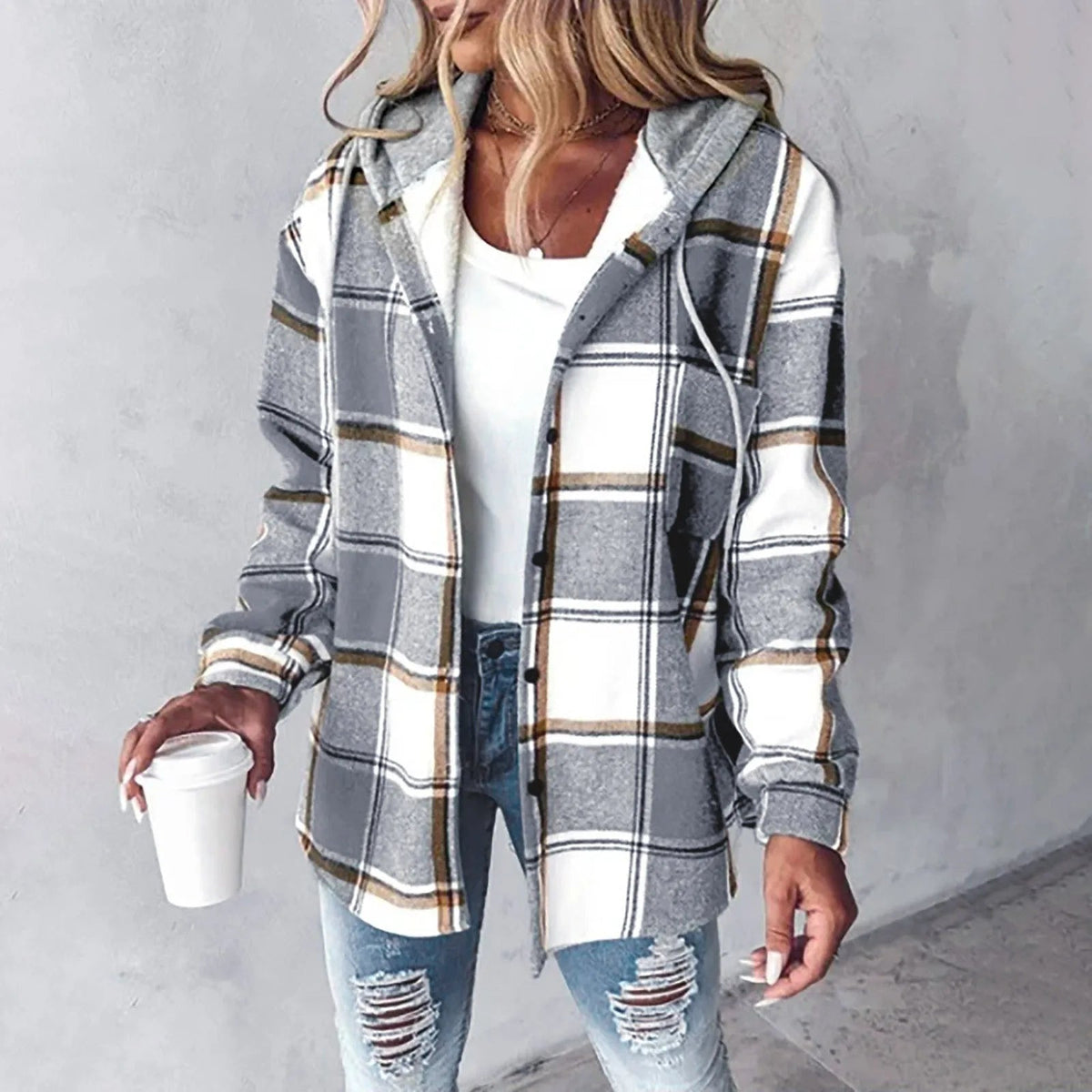 Vera - Behagelig Ternet Jakke