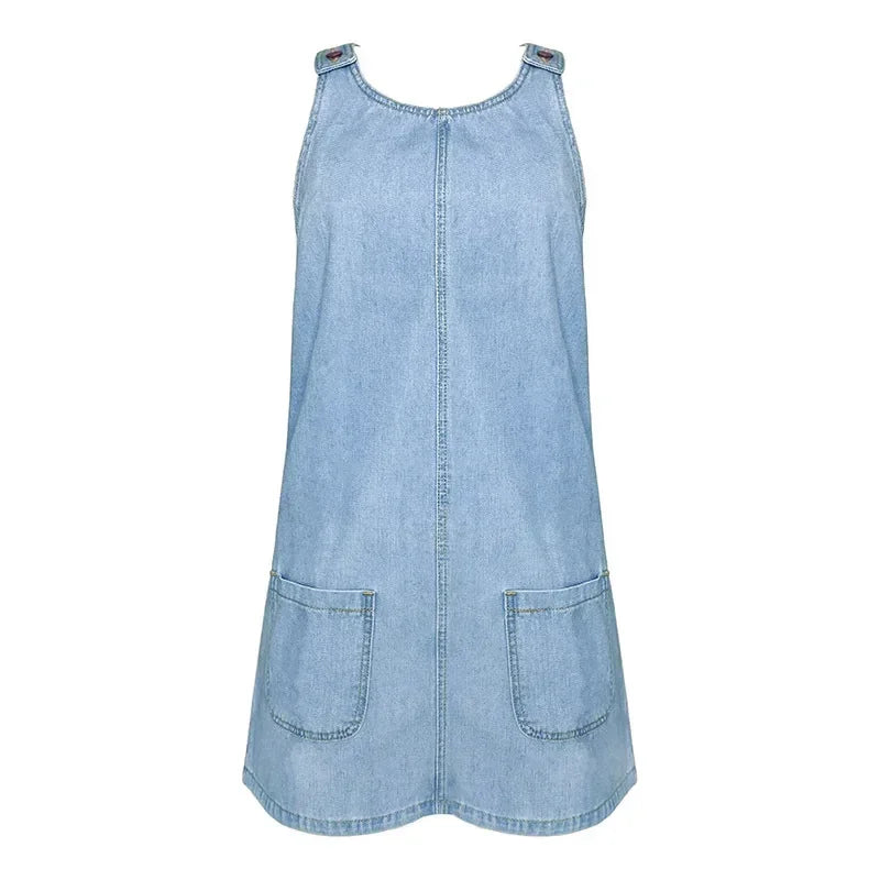 Sofia - Praktisk sommerkjole i denim