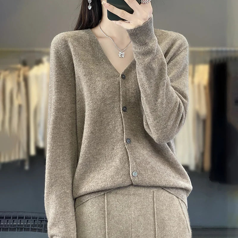 Odessia - Elegant cashmere-cardigan