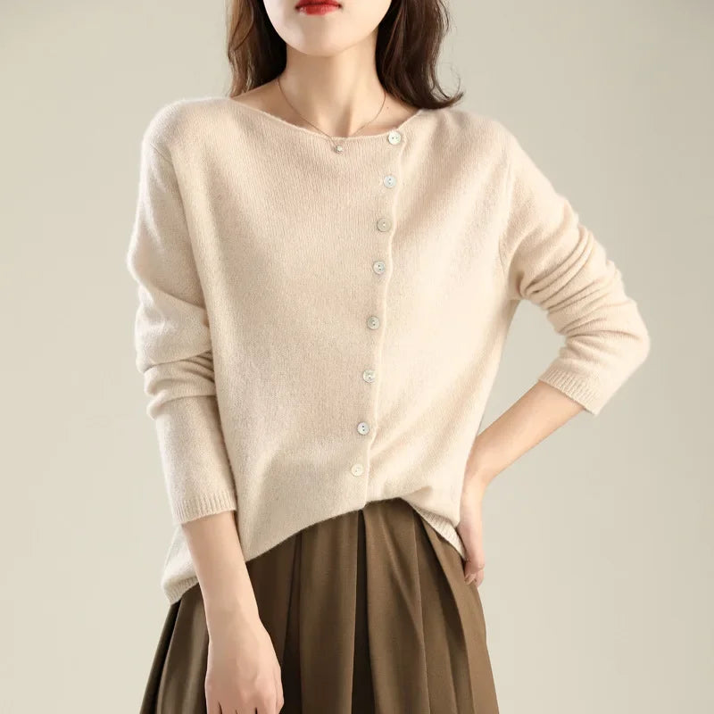 Mireille - Elegant strikcardigan
