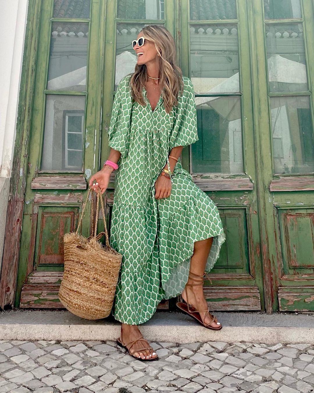 Sylvie - Boheme-chic kjole