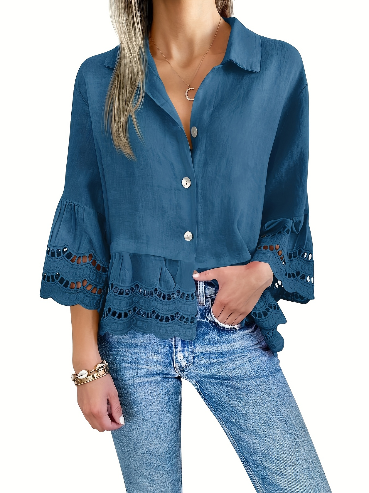 Emily - Luftig chic bluse