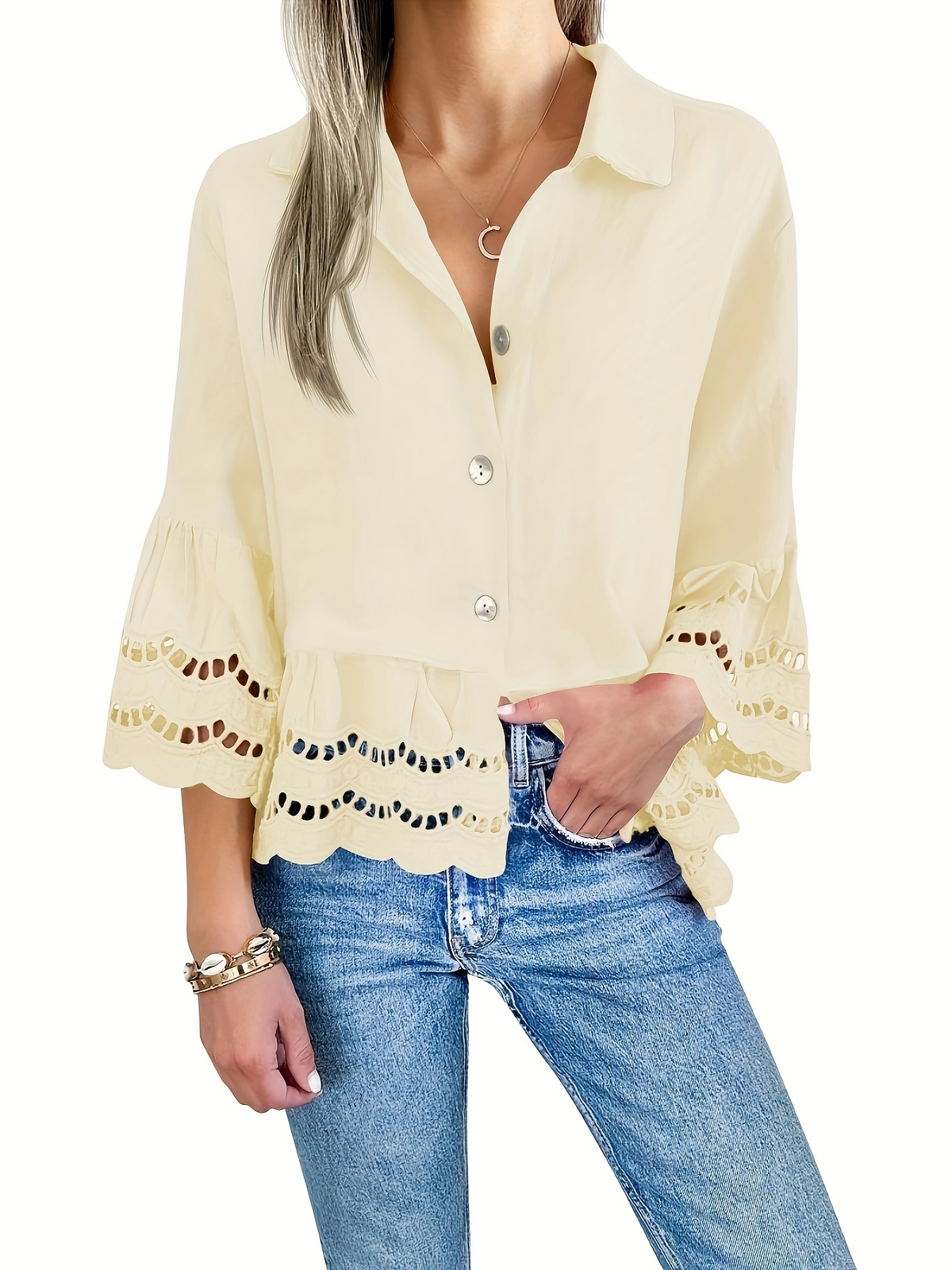Emily - Luftig chic bluse