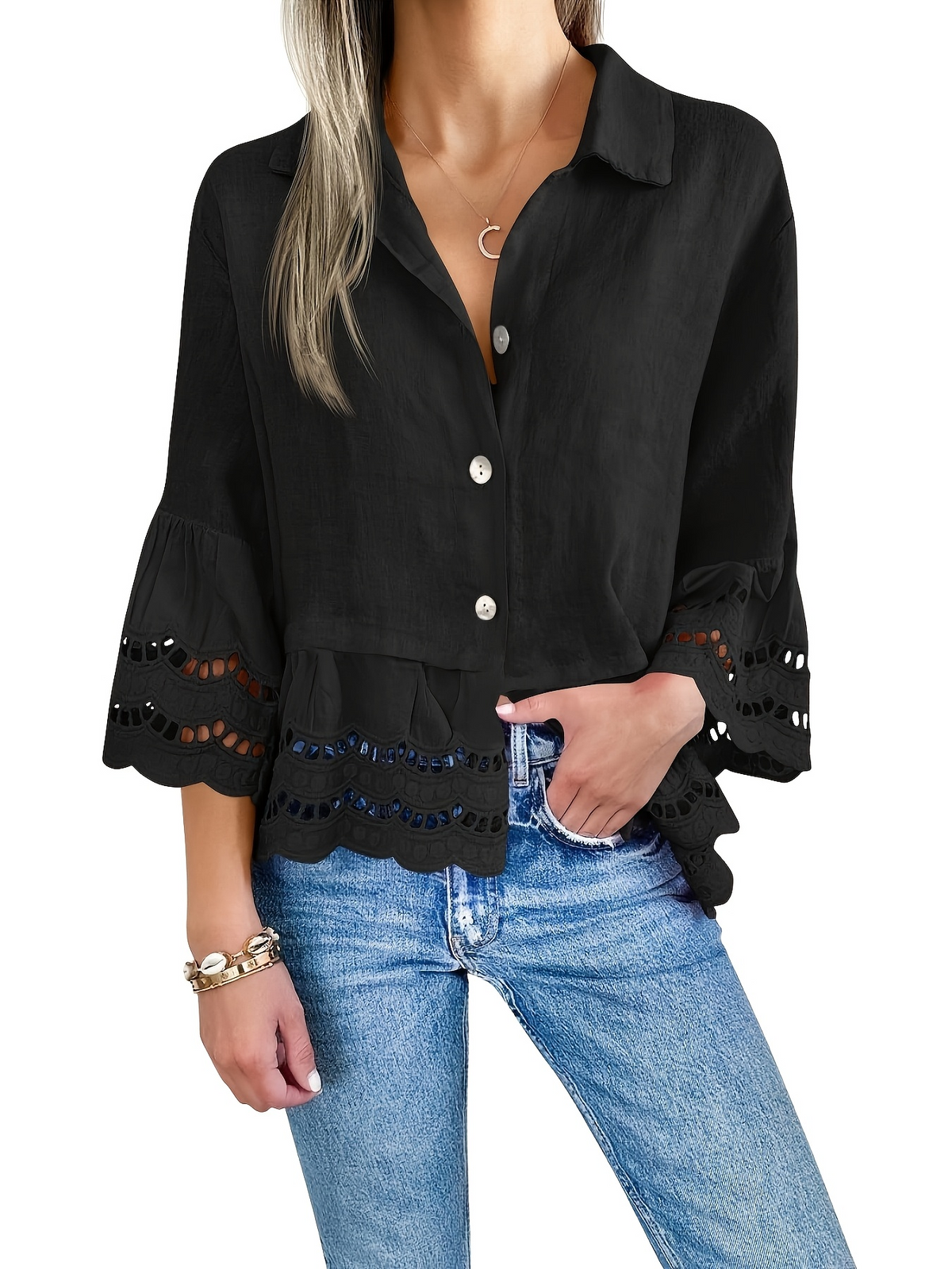 Emily - Luftig chic bluse