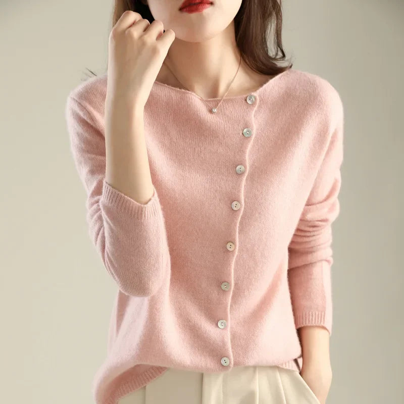 Mireille - Elegant strikcardigan