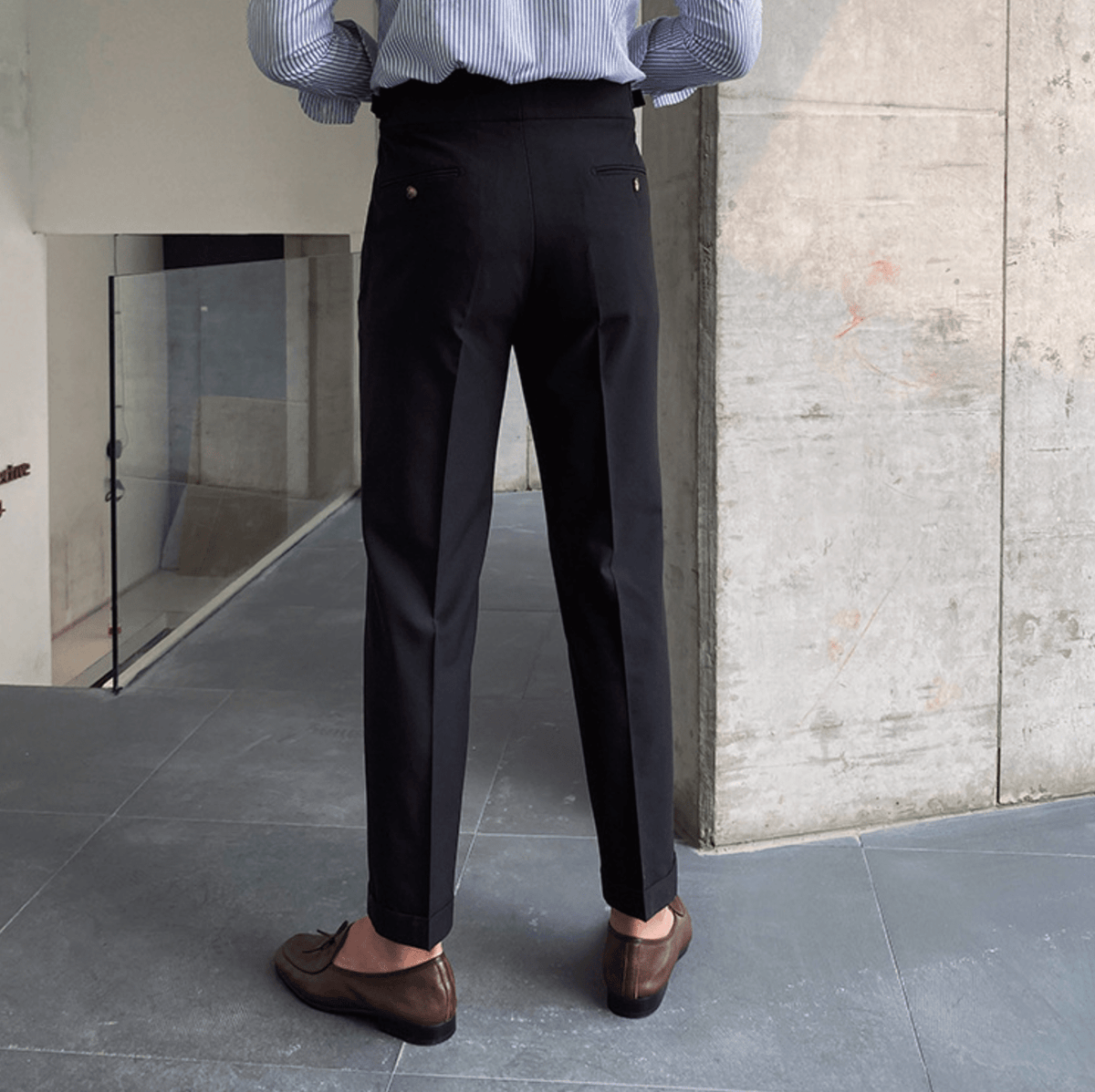 Edward - Elegante bukser med høj talje