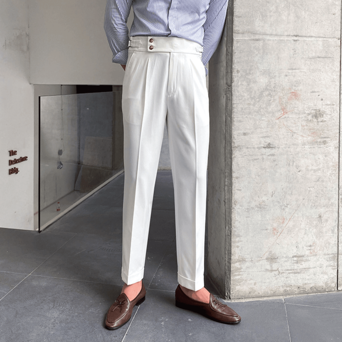 Edward - Elegante bukser med høj talje