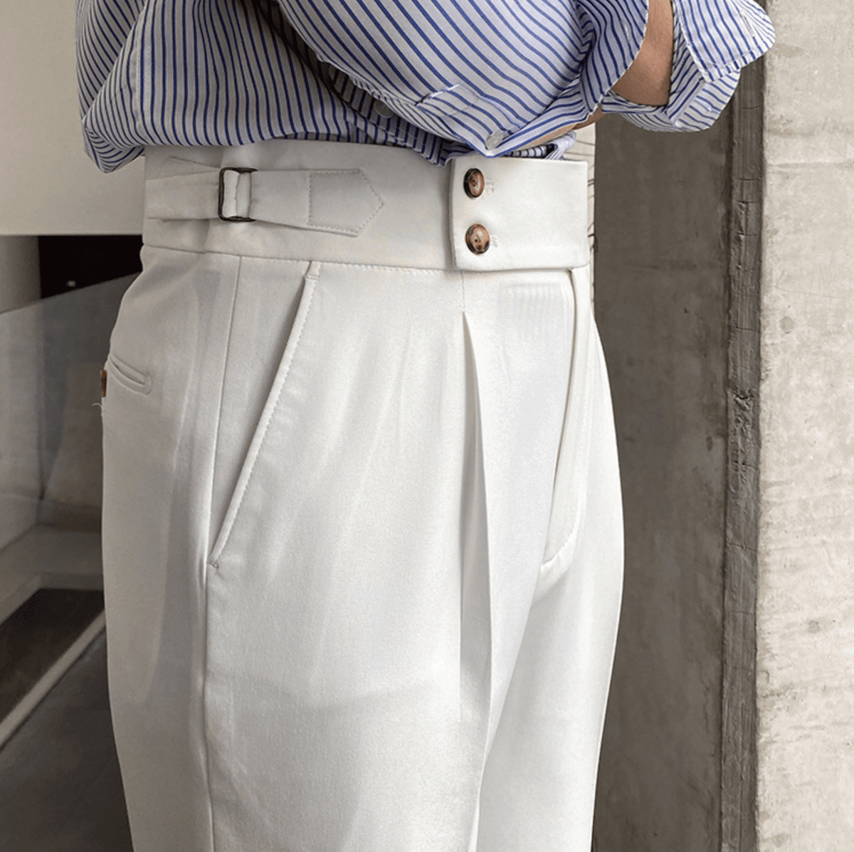 Edward - Elegante bukser med høj talje