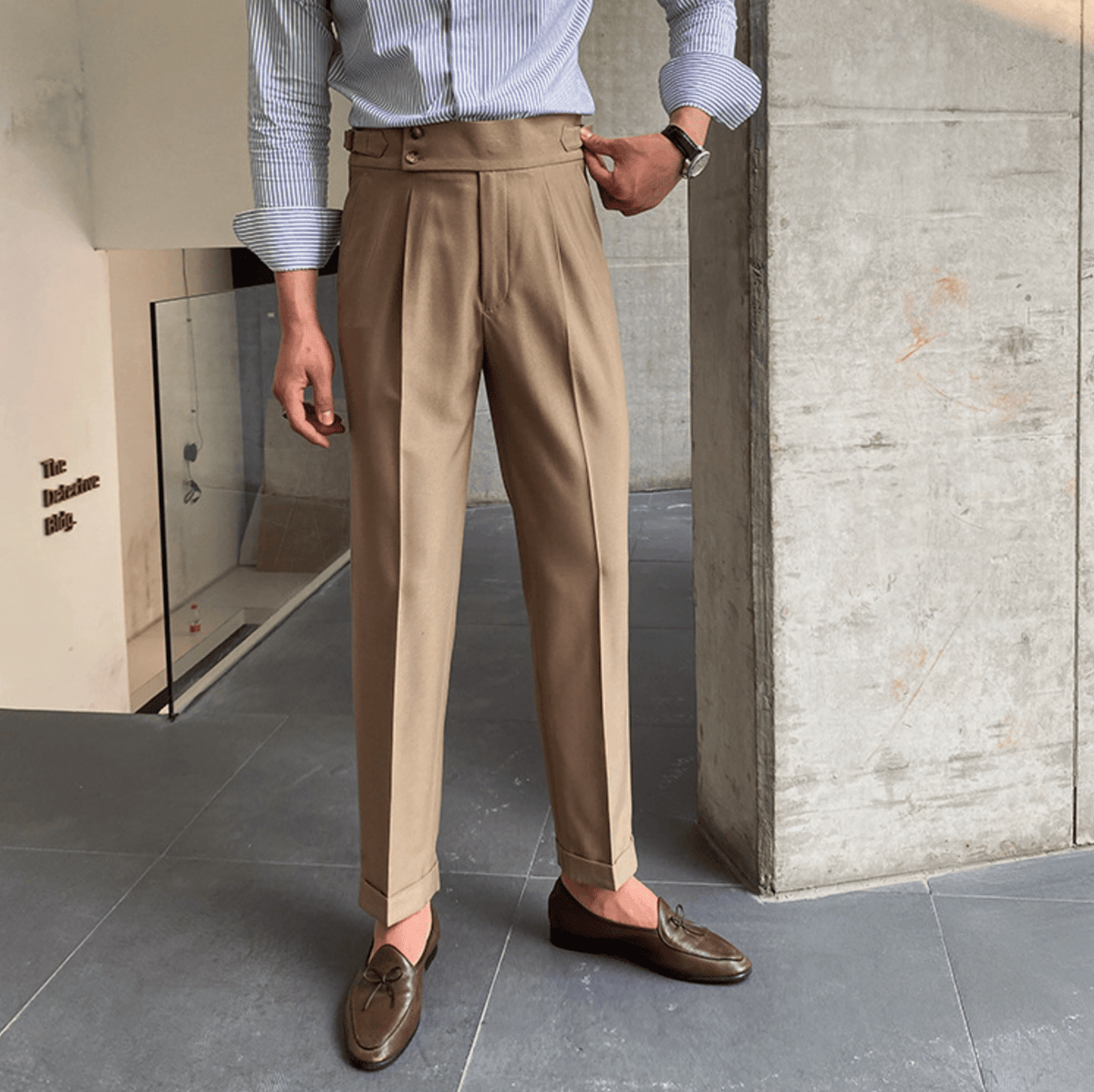 Edward - Elegante bukser med høj talje
