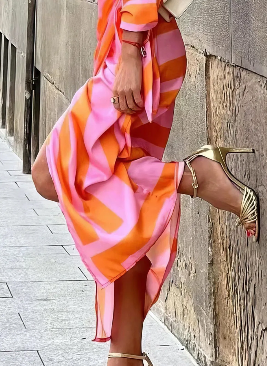 Amira - Elegant wrap-kjole