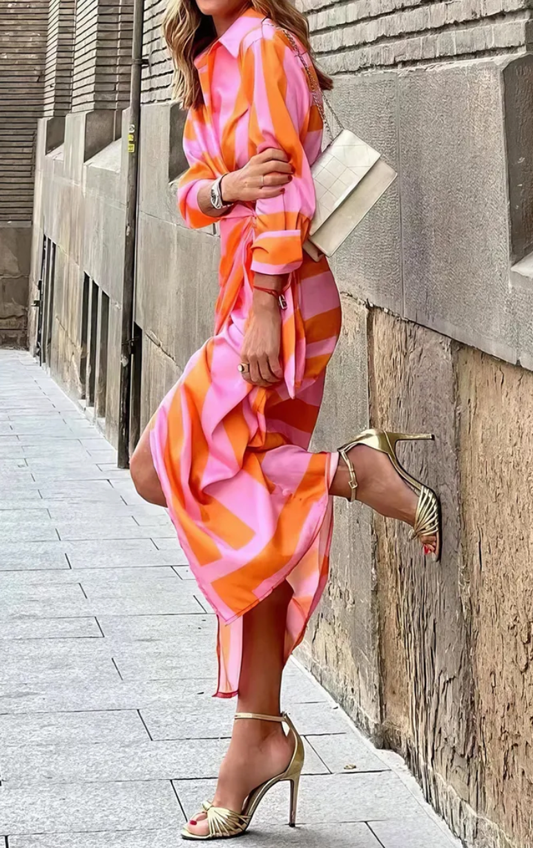 Amira - Elegant wrap-kjole