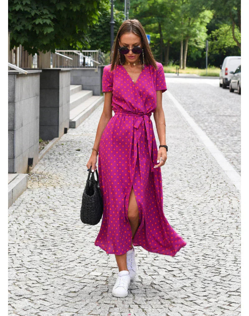 Suzanne - Elegant flydende kjole