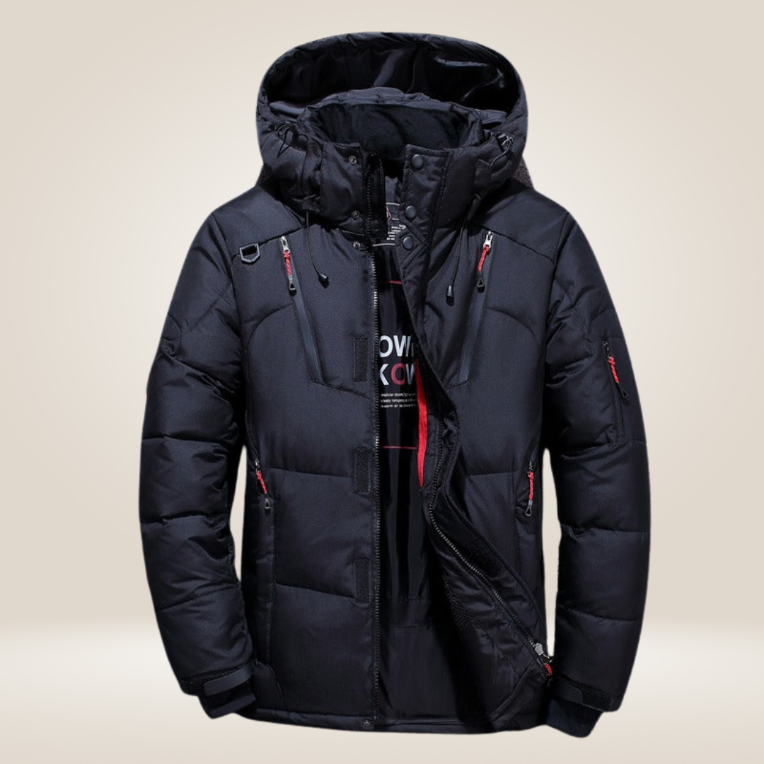 PolarBomber - Elegant vandtæt dunjakke