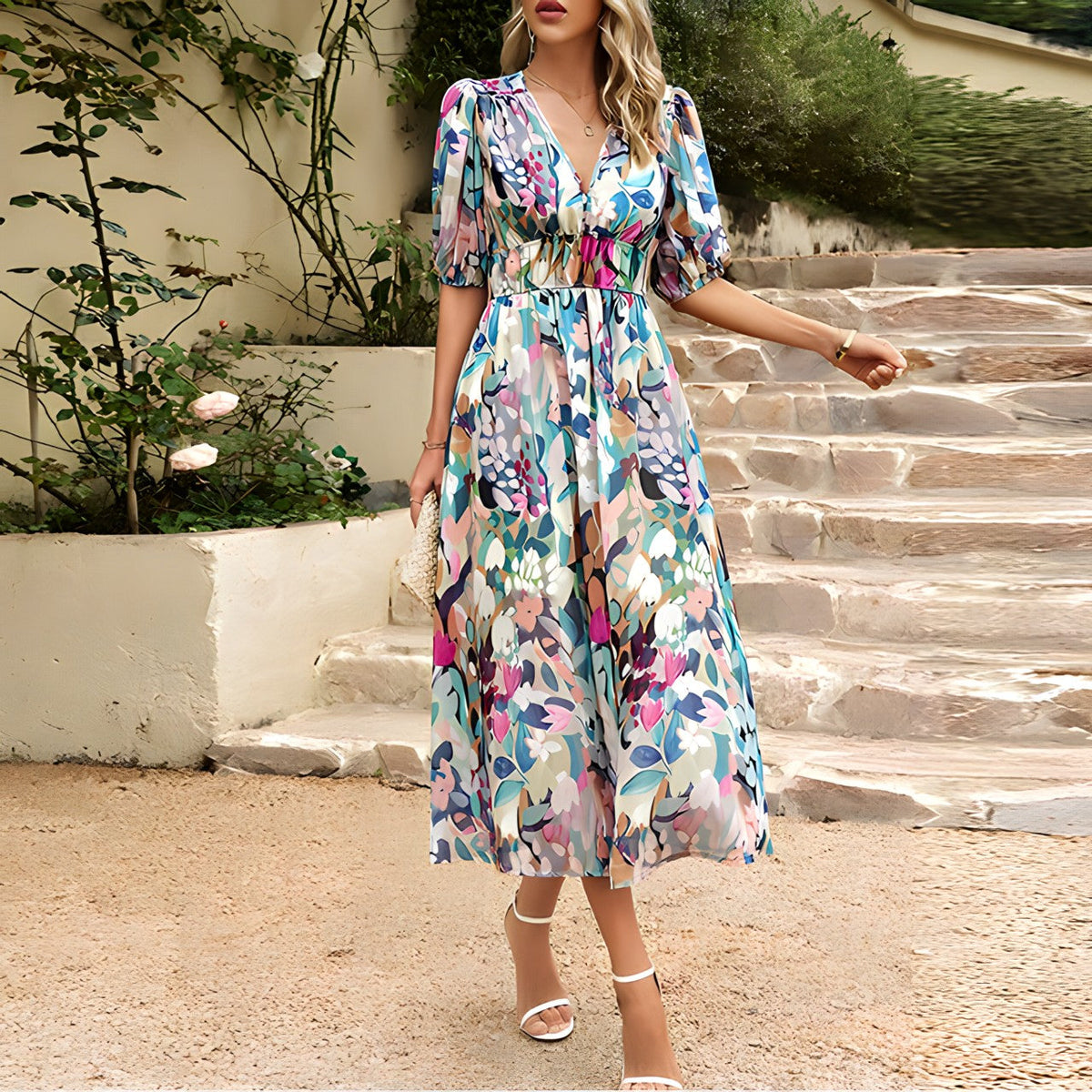Jenny - Chic elegant midikjole