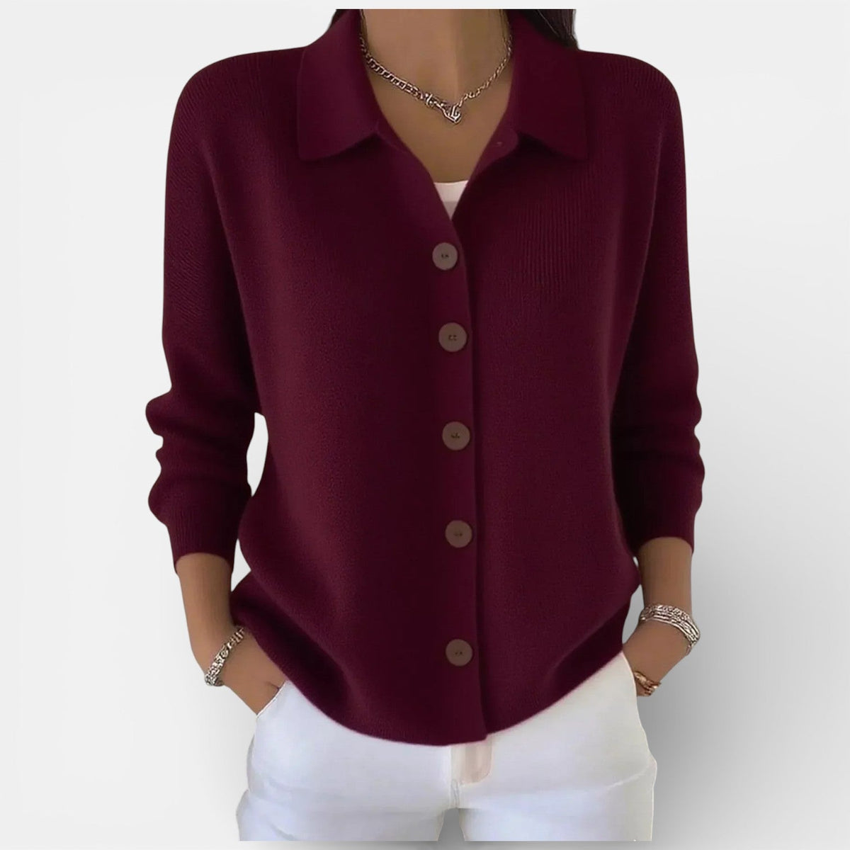 Merry - Sofistikeret Elegant Bluse