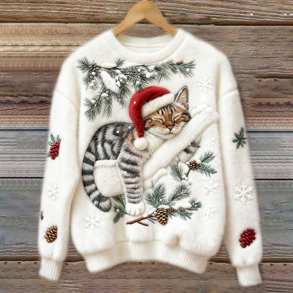 Chaussette - Festlig sweater til katte
