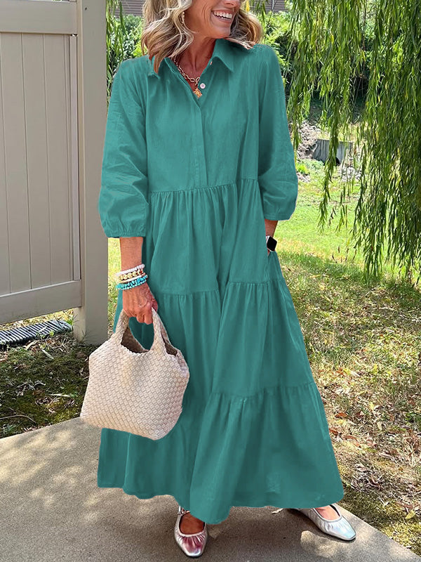 Bente - Elegant maxikjole