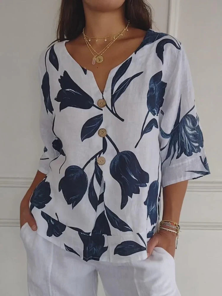 Alyssa - Elegant løstsiddende top