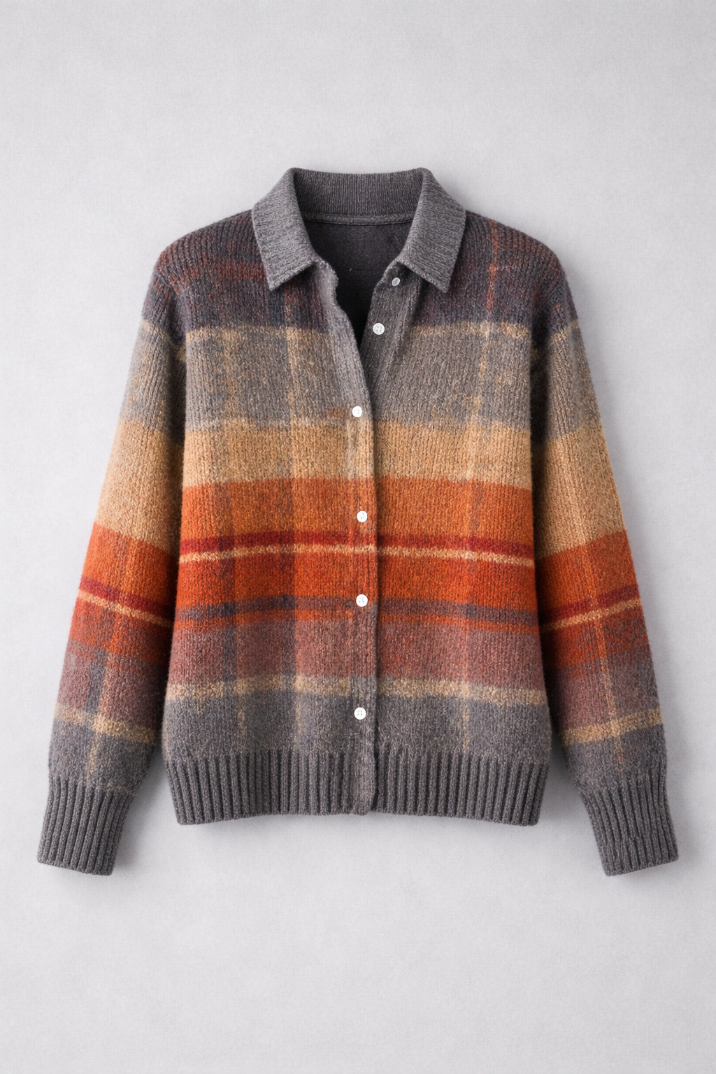 Avery - Hyggelig ternet cardigan