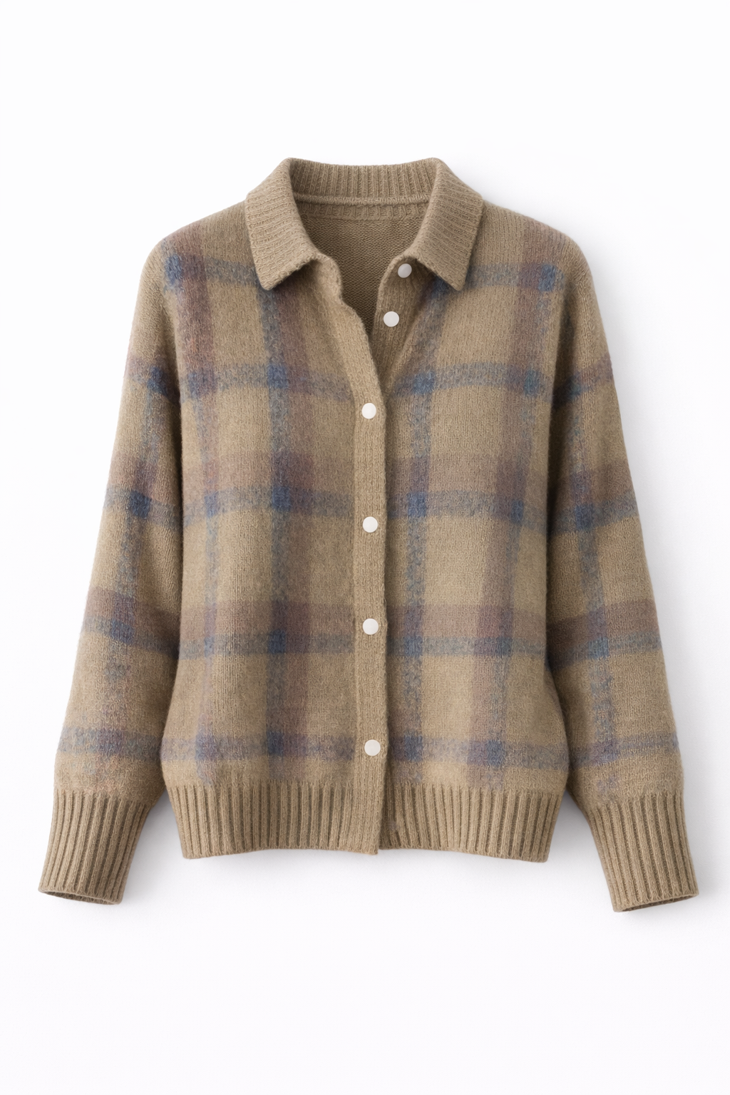 Avery - Hyggelig ternet cardigan