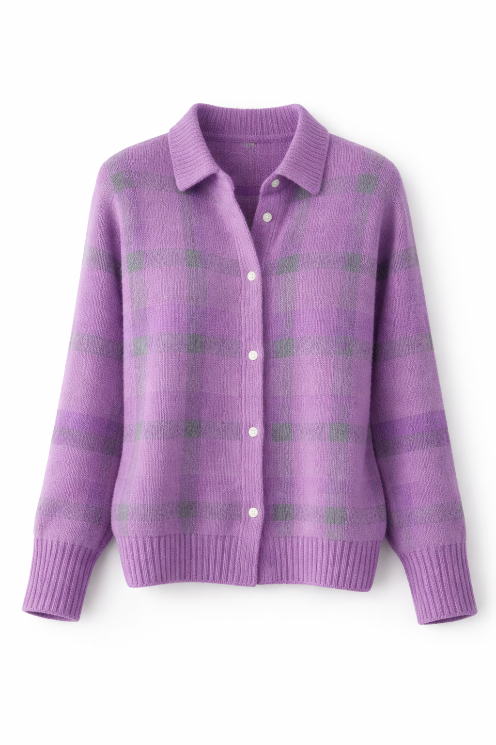 Avery - Hyggelig ternet cardigan