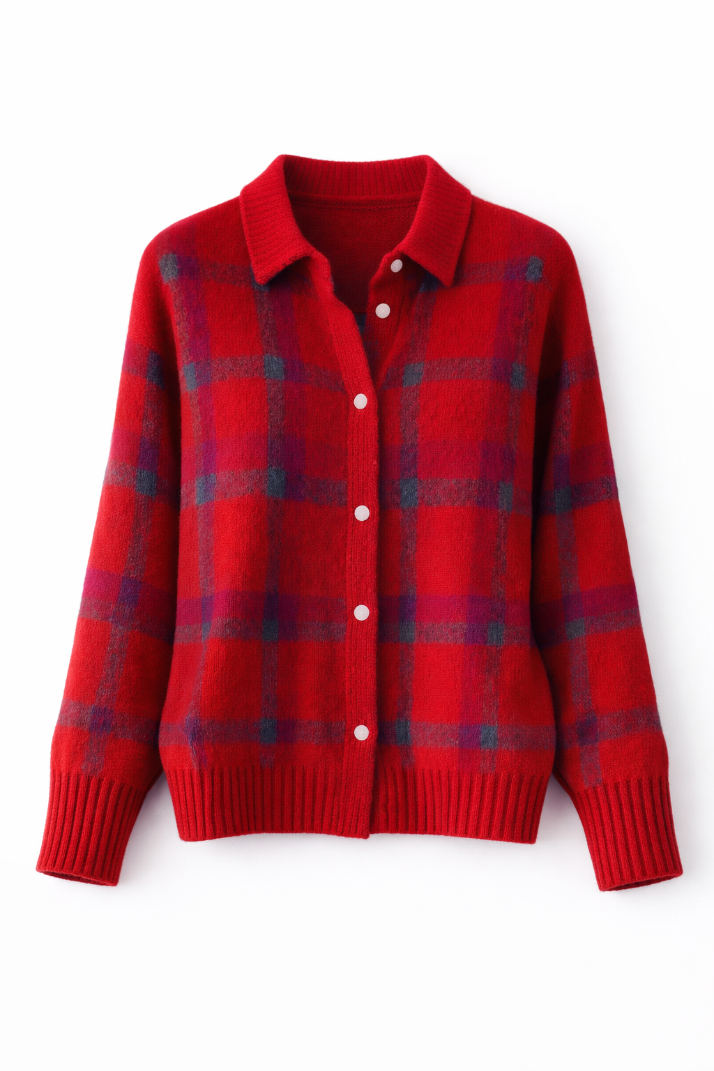 Avery - Hyggelig ternet cardigan