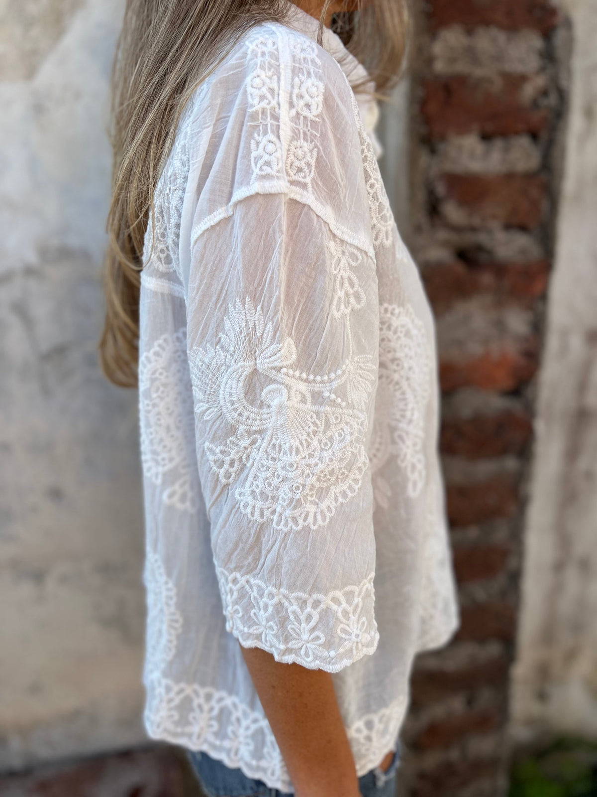 Eva - Elegant og luftig bluse