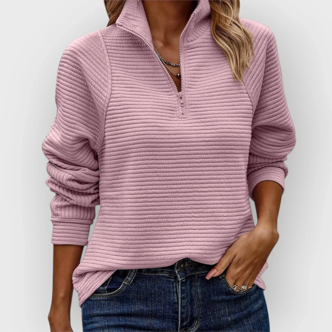 Olivia - Elegant og behagelig strikbluse
