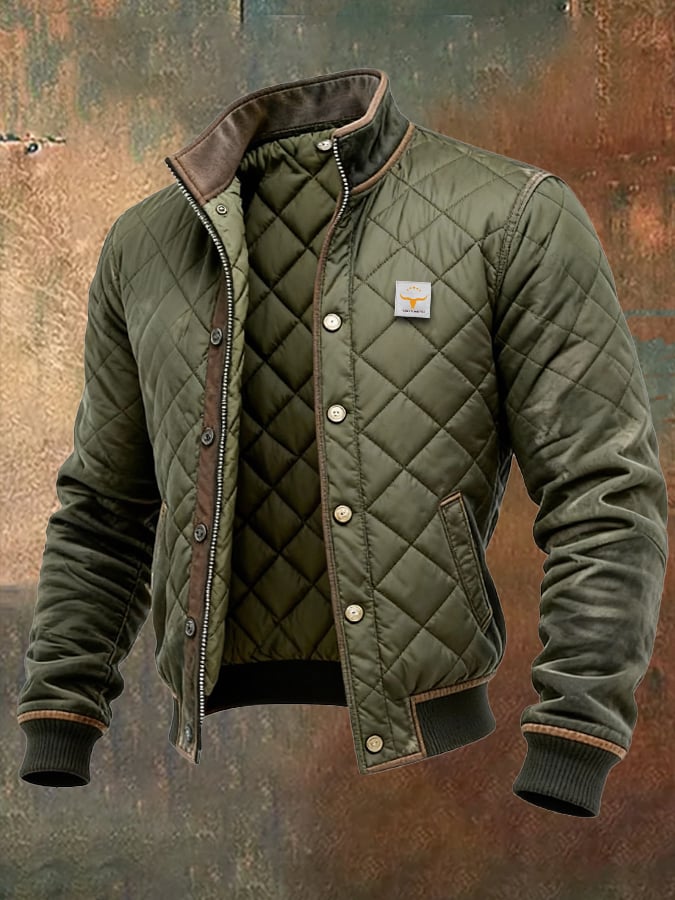 Hugo - Elegant quiltet jakke