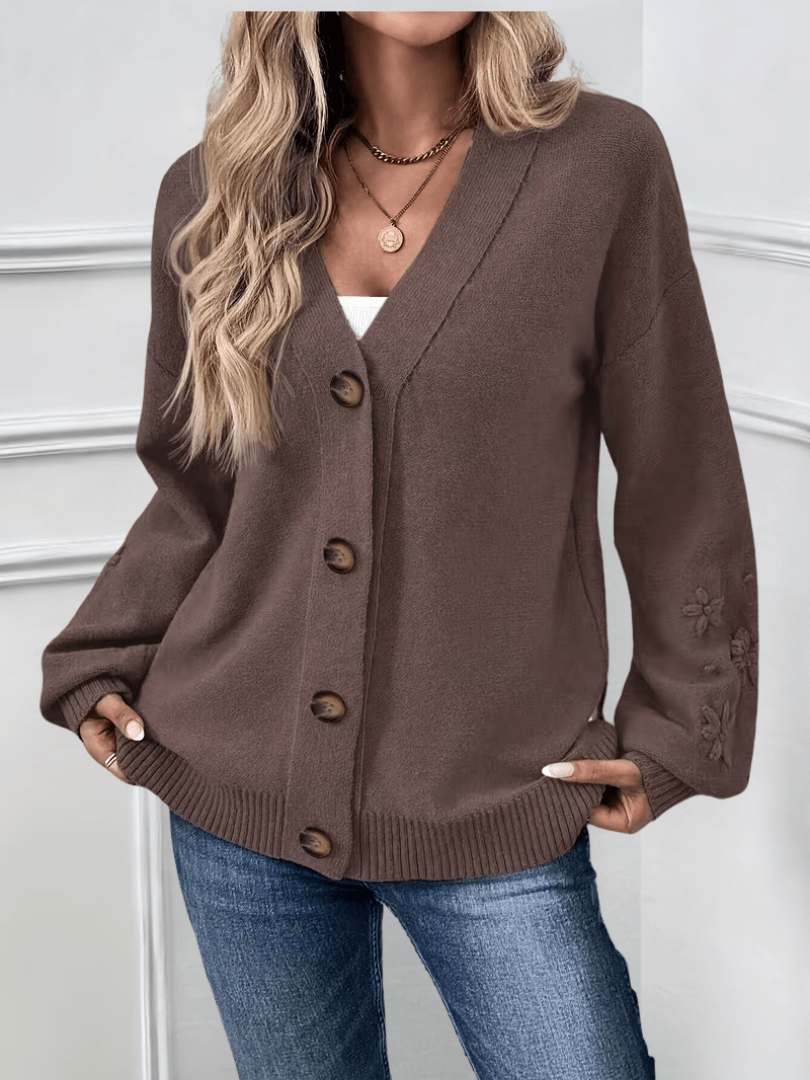 Hélène - Elegant klassisk cardigan