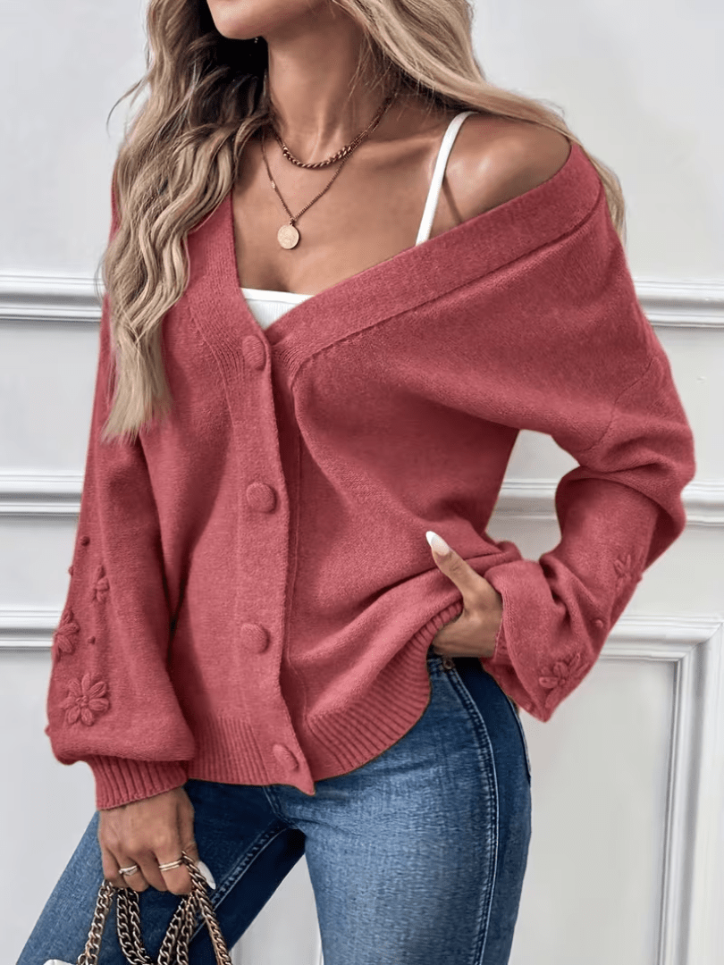 Hélène - Elegant klassisk cardigan