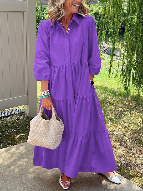 Bente - Elegant maxikjole