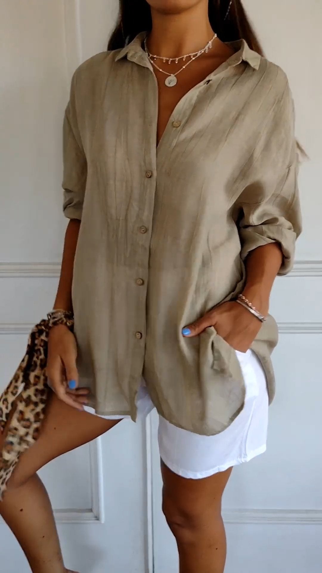 Kia - Elegant oversized bluse