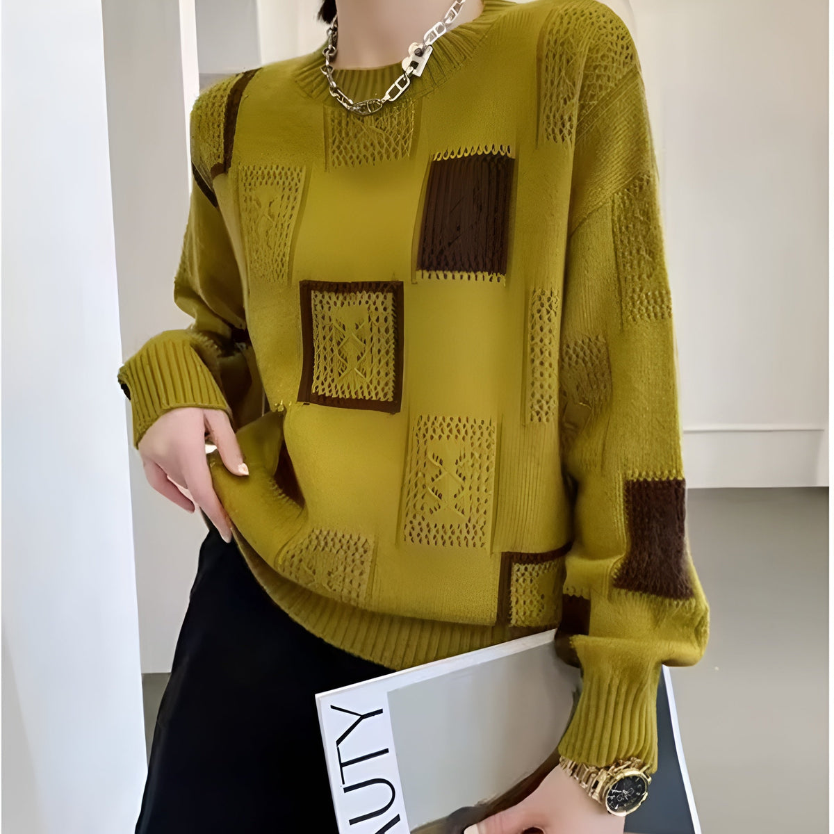 Alida - Luftig trøje i trendy stil