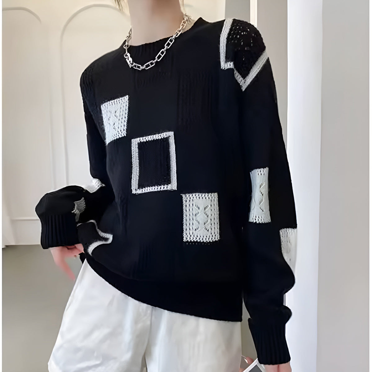 Alida - Luftig trøje i trendy stil