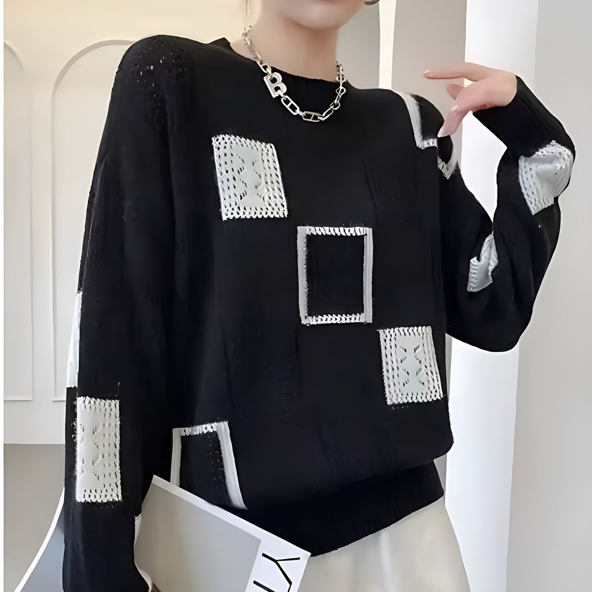 Alida - Luftig trøje i trendy stil