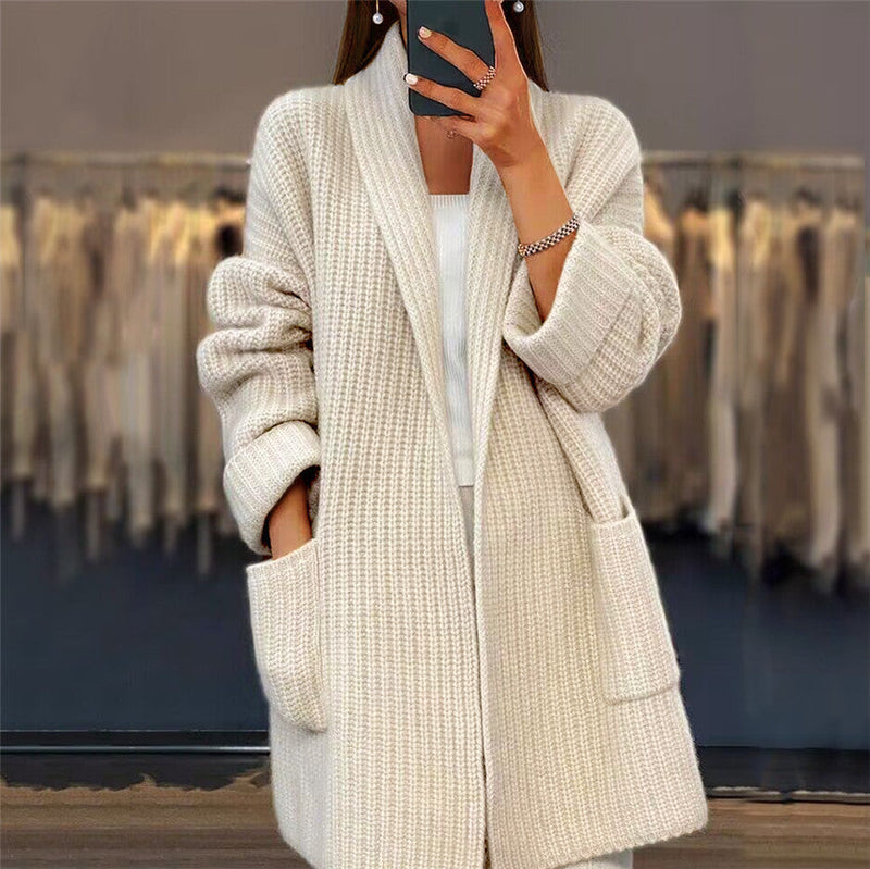 Thalira - Elegant oversized cardigan