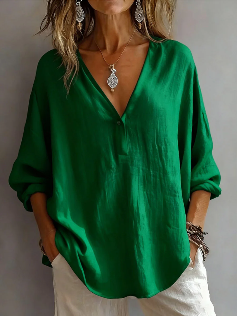 Elina - Enkel Hverdagsbluse