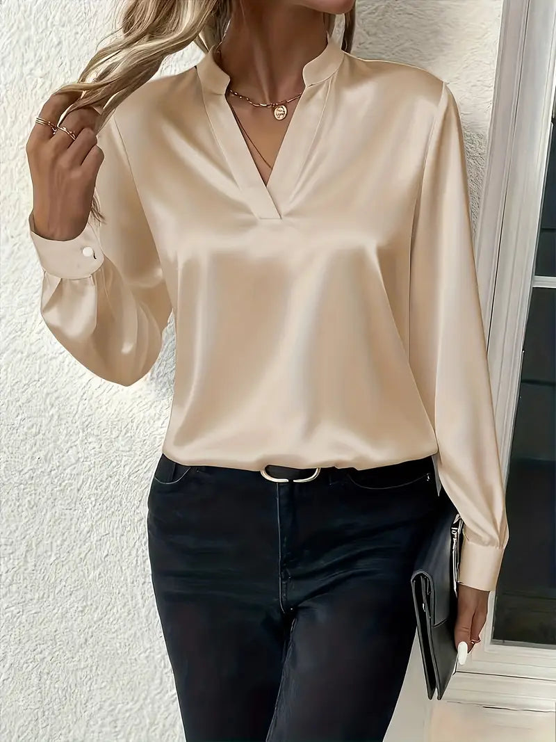Satin - Elegant og sofistikeret bluse