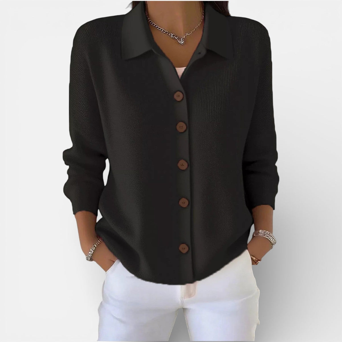 Merry - Sofistikeret Elegant Bluse