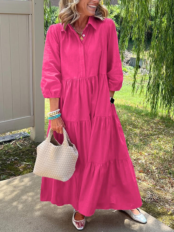 Bente - Elegant maxikjole