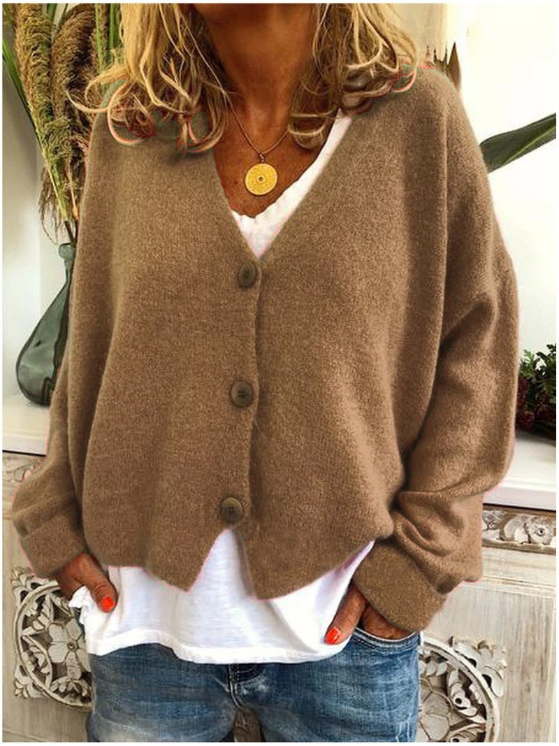 Scarlett - Elegant Strikket Cardigan
