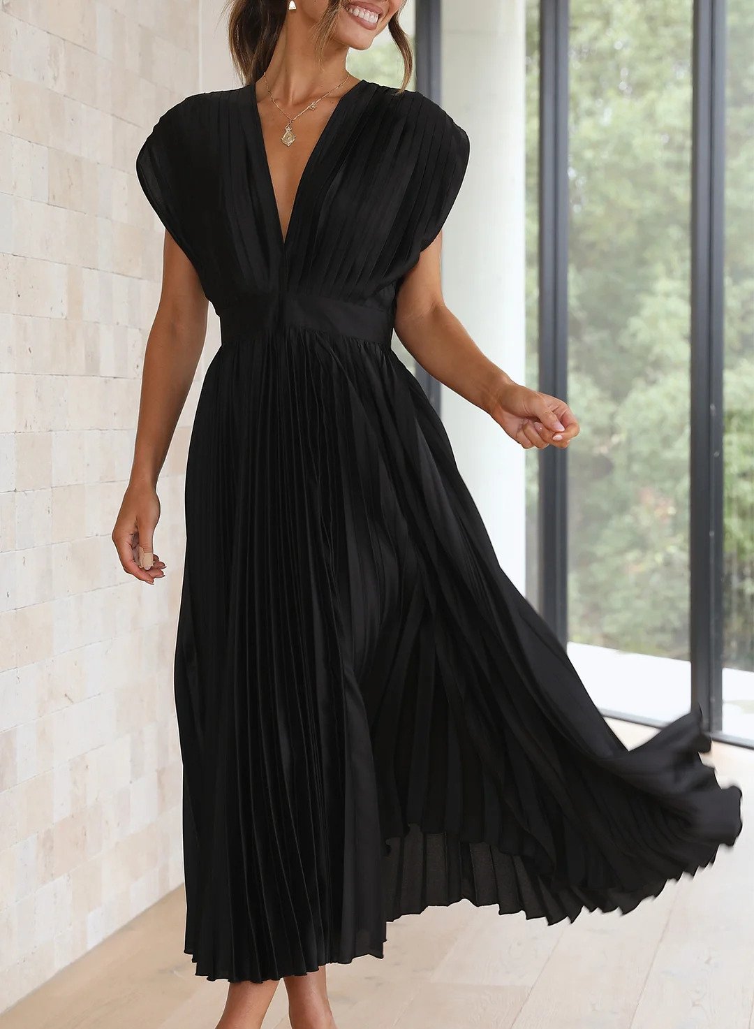 Chiara - Elegant lang kjole