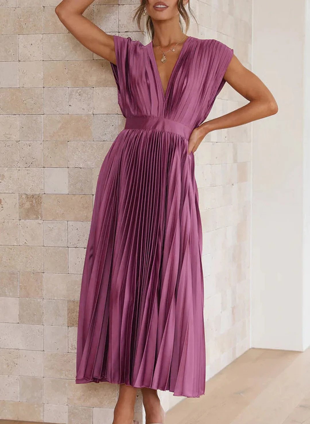 Chiara - Elegant lang kjole