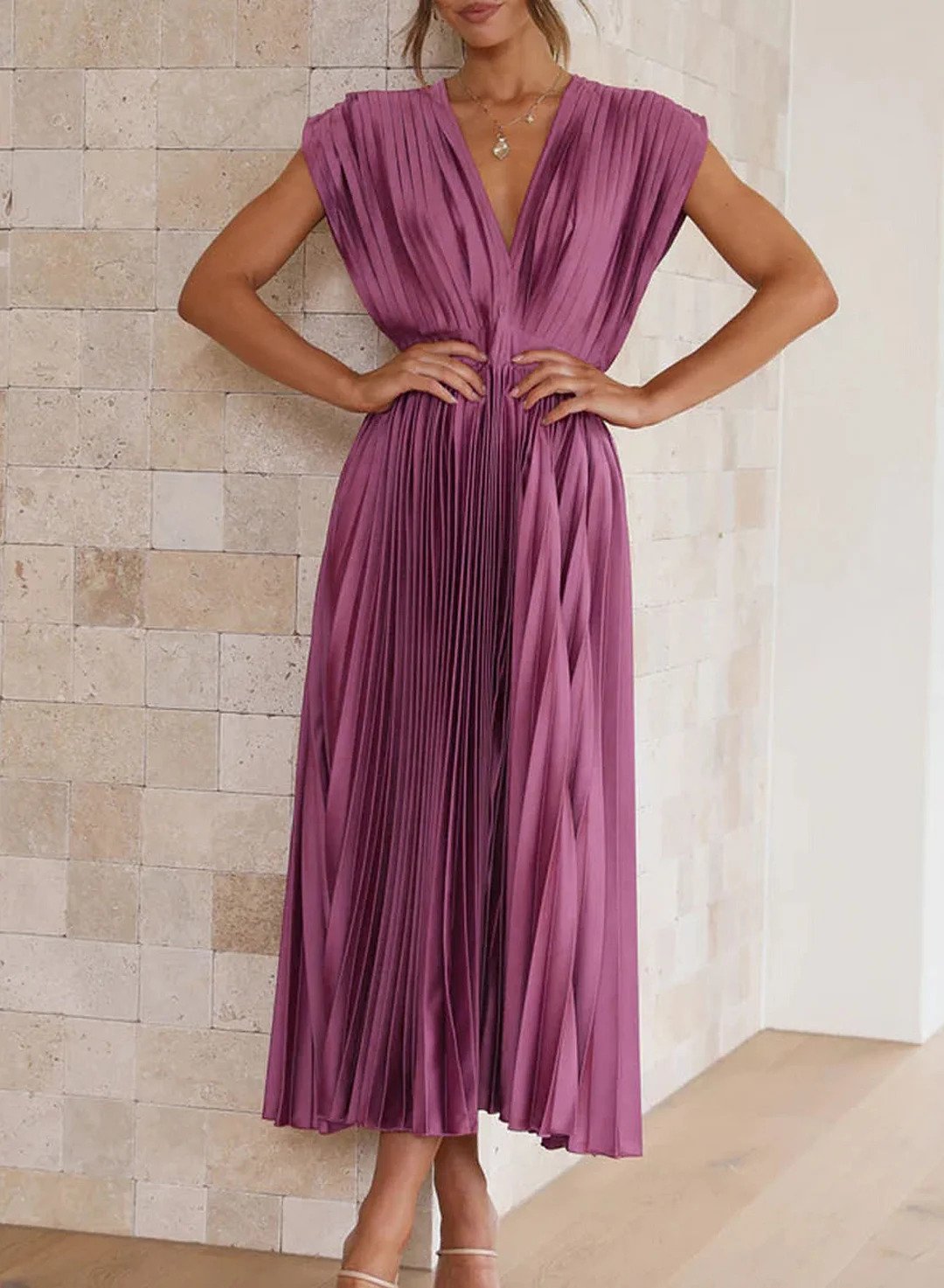 Chiara - Elegant lang kjole