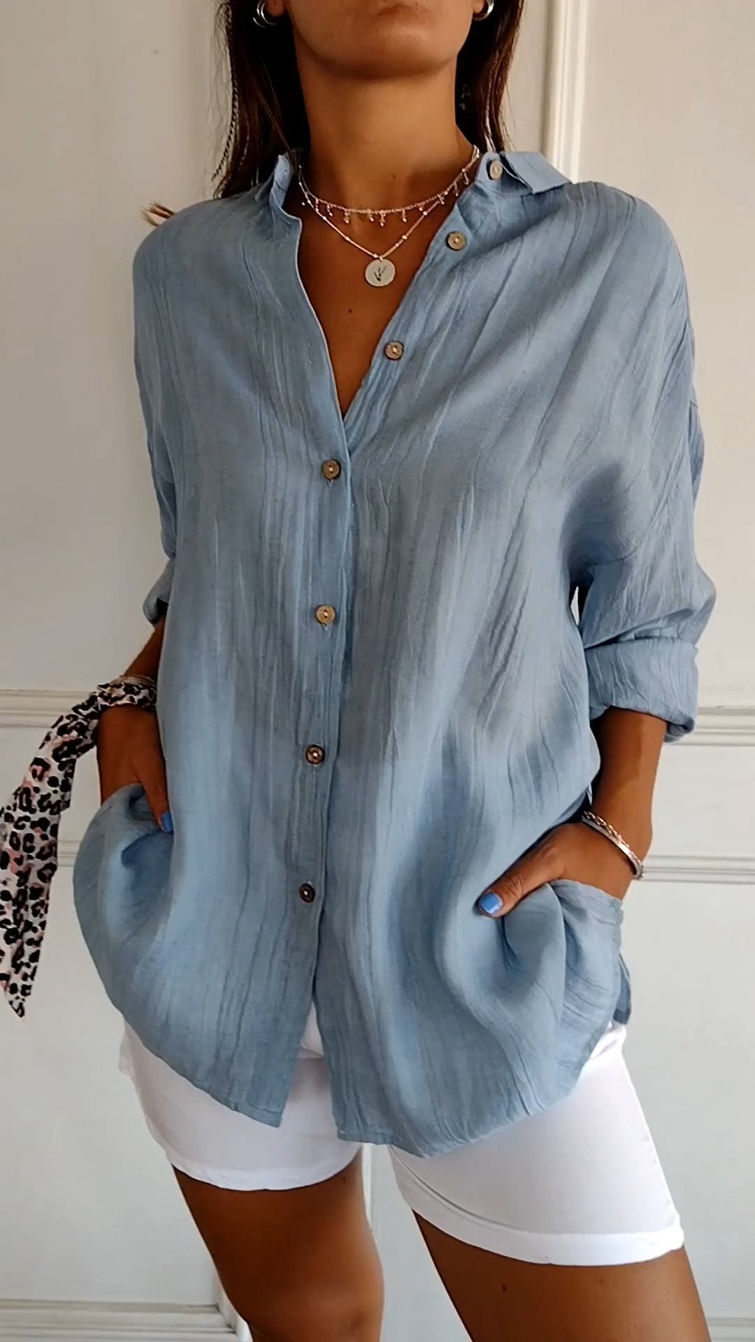 Kia - Elegant oversized bluse